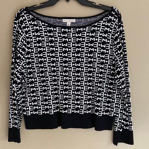 New Black/White NY&C sweater